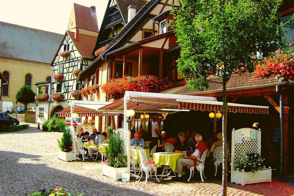 Les vignobles d'Alsace en France