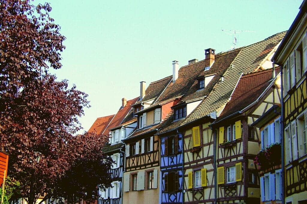Les vignobles d'Alsace en France